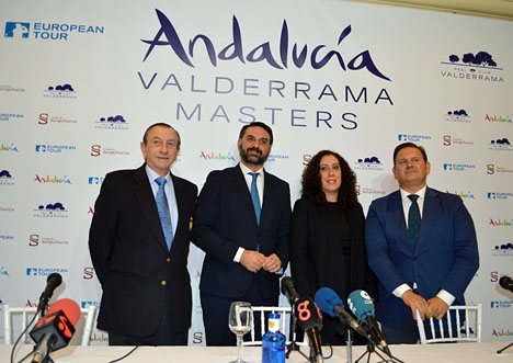 Presentation av den nya upplagan av Andalucía Valderrama Masters.
